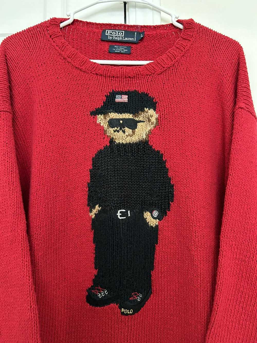 Polo Ralph Lauren POLO BEAR Gully Hand Knit ‘cool… - image 2