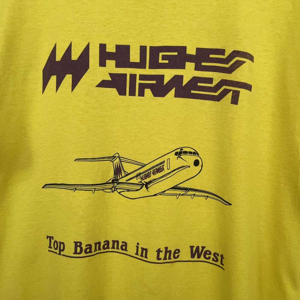 Vintage Vintage 1990s Hughes Airwest Promo T Shirt - image 2