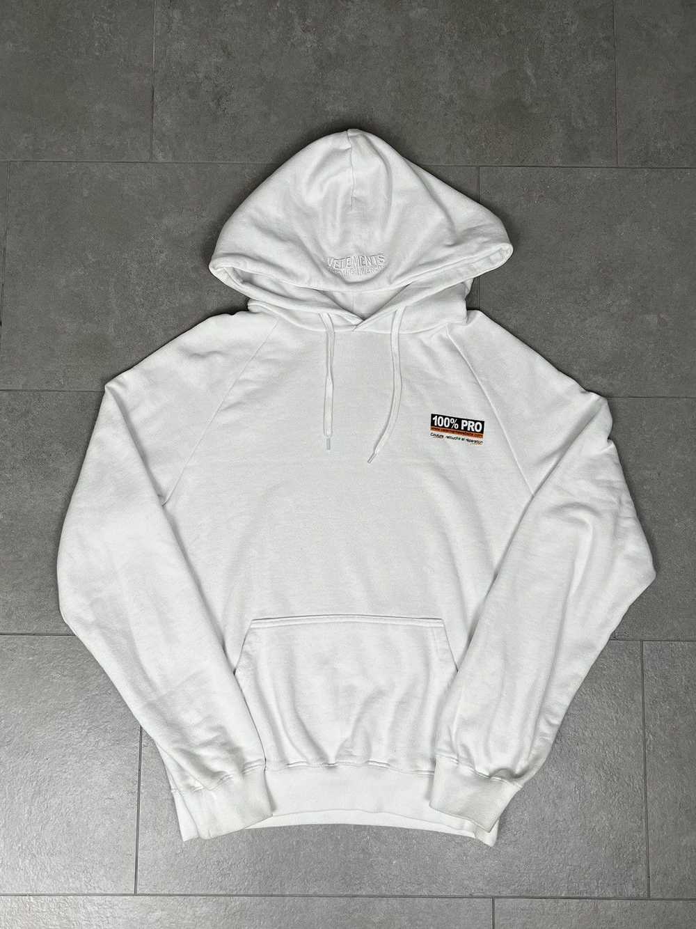 Vetements VETEMENTS FW18 100% PRO Hoodie - image 1