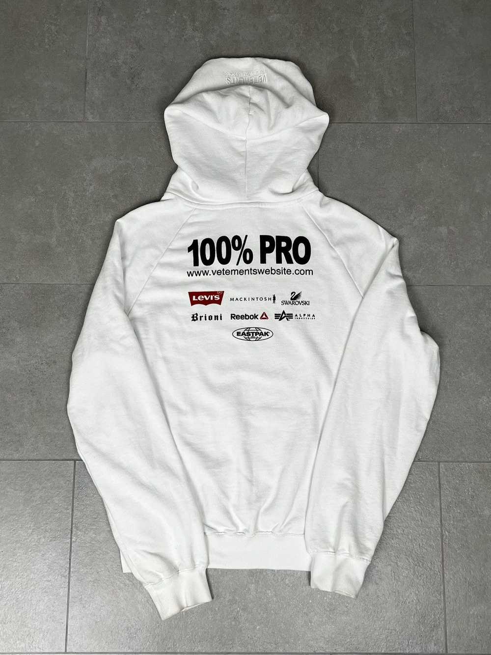 Vetements VETEMENTS FW18 100% PRO Hoodie - image 2