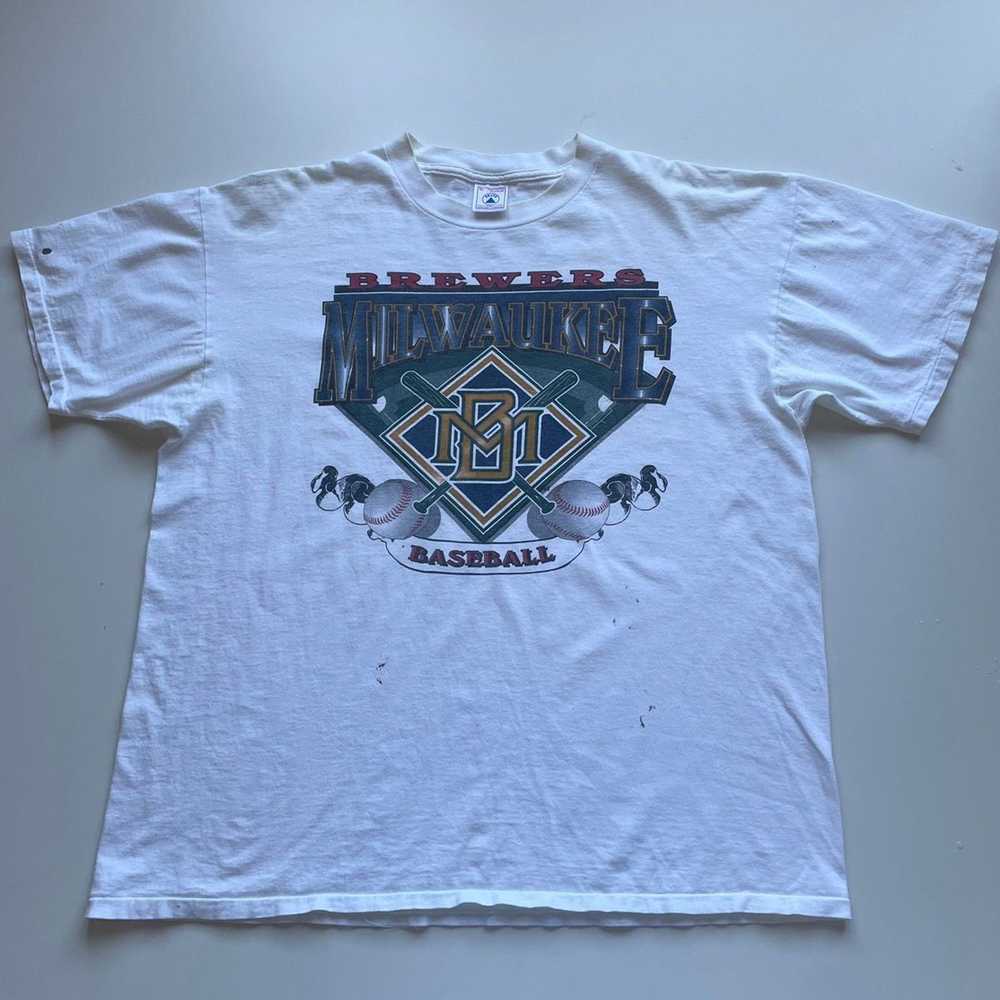 MLB × Vintage Vintage 1990s Milwaukee Brewers MLB… - image 1