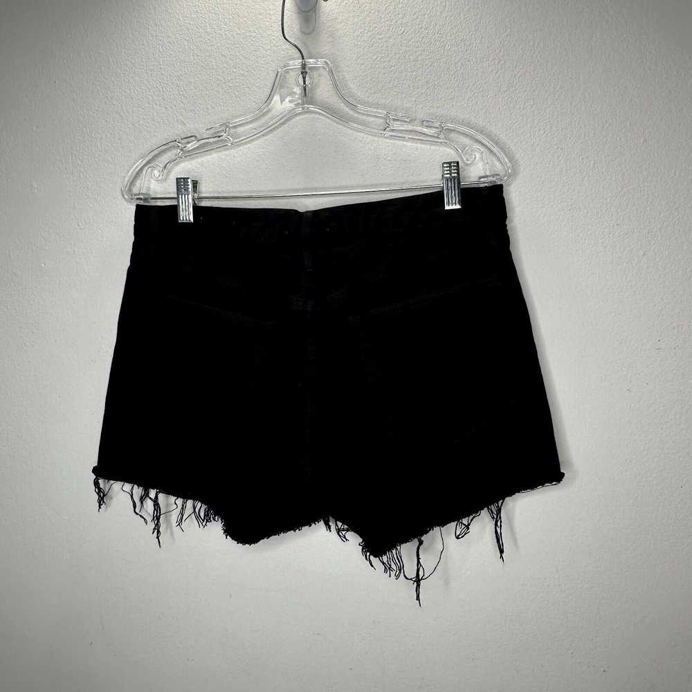 Frame Frame Le Brigette Short Black Mid-Rise Jean… - image 6