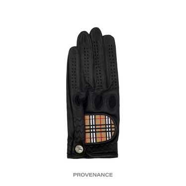 Balenciaga 🔴 Burberry Golf Glove - Black Leather 