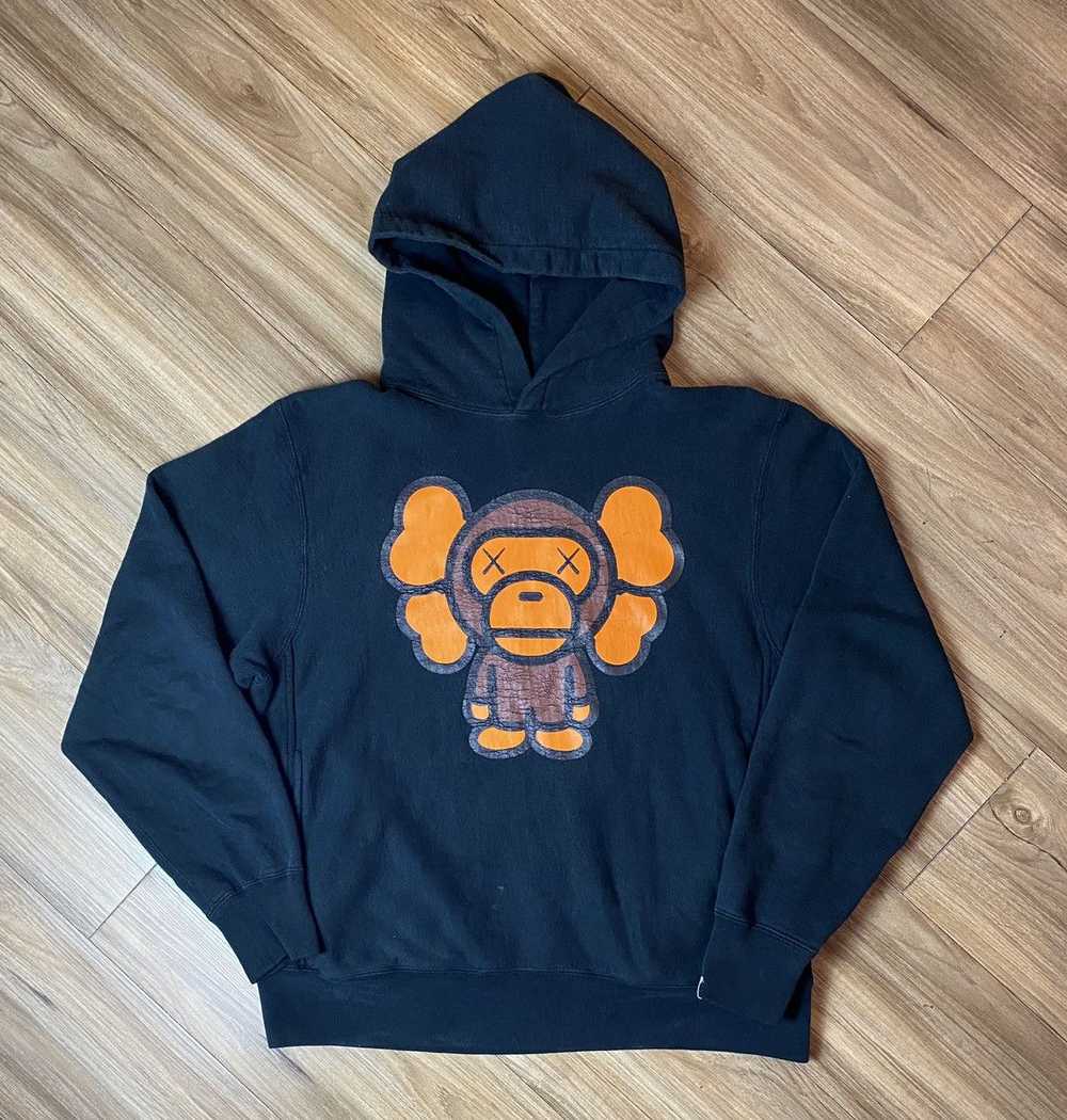 Bape × Kaws Bape x Kaws Baby Milo Pullover Hoodie - image 1