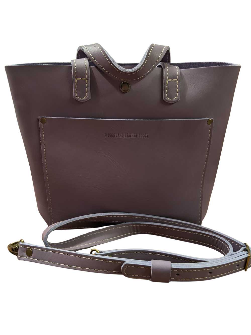 Portland Leather Mini Crossbody Tote - image 7