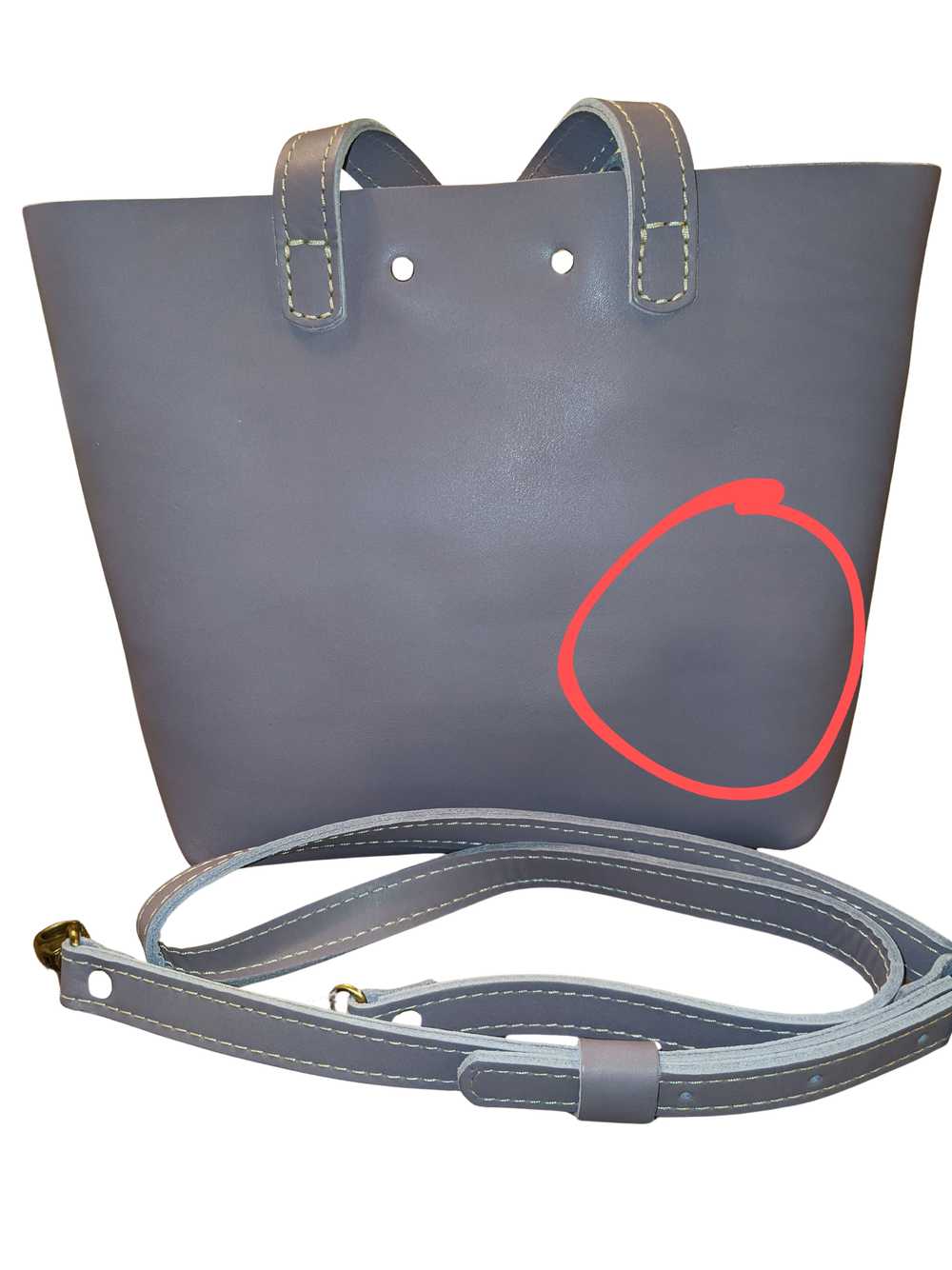 Portland Leather Mini Crossbody Tote - image 8