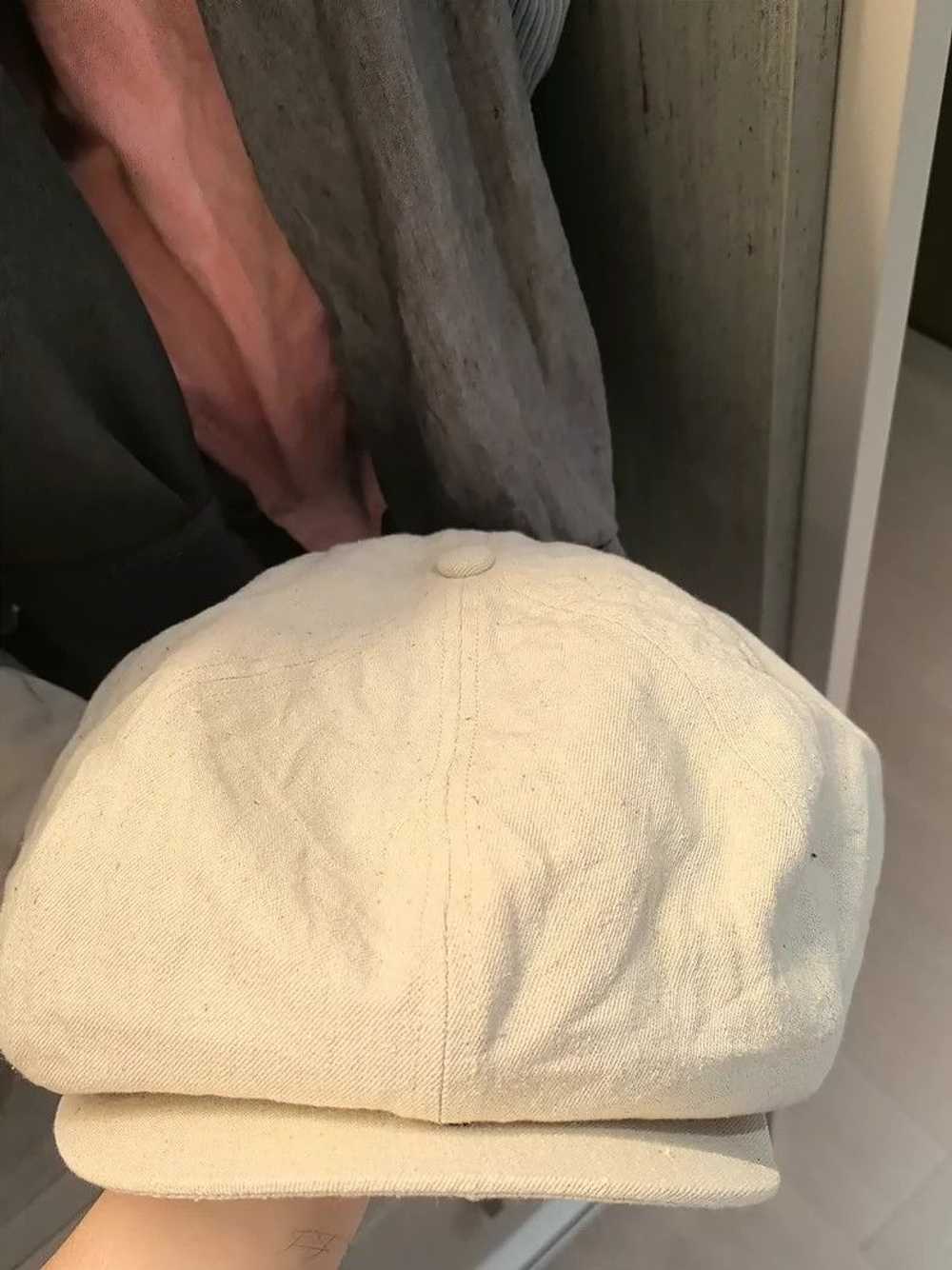 Nigel Cabourn Nigel Cabourn Milk white linen hat