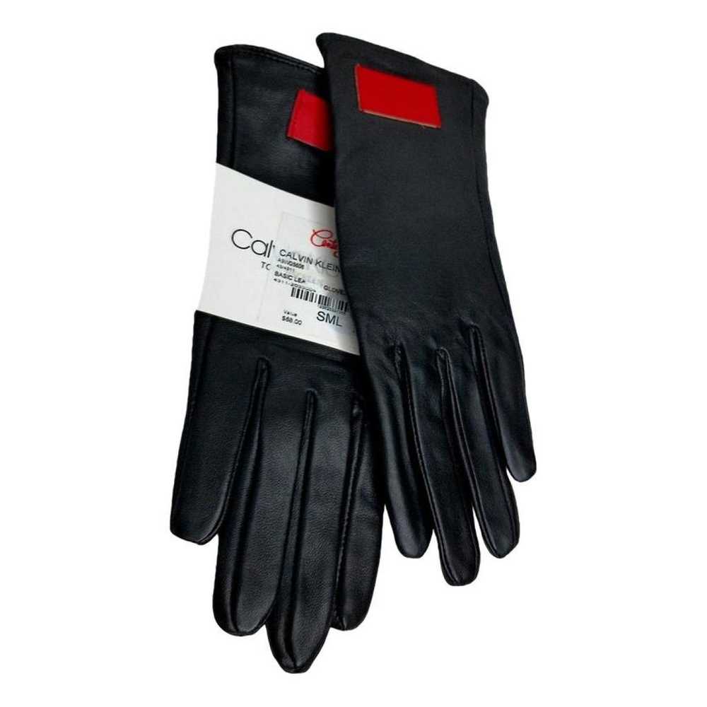 Calvin Klein Leather gloves - image 1