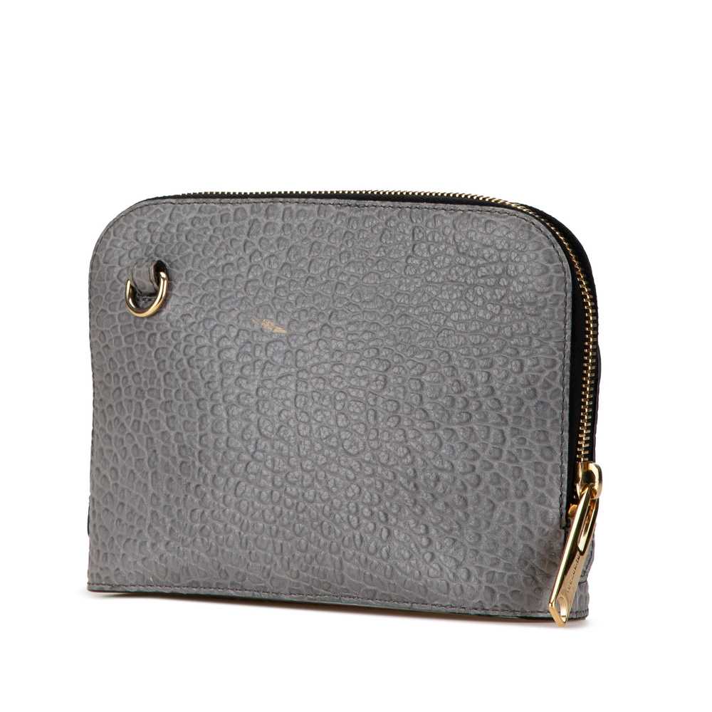 Gray Burberry Leather Harrogate Crossbody - image 2