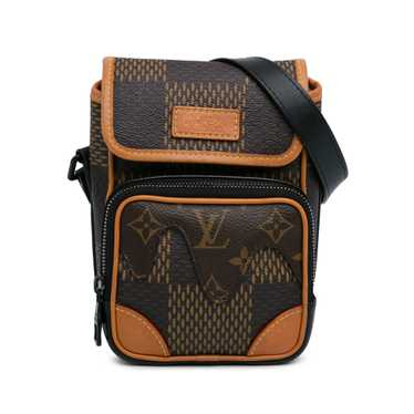 Brown Louis Vuitton Nigo Giant Damier Ebene Monog… - image 1