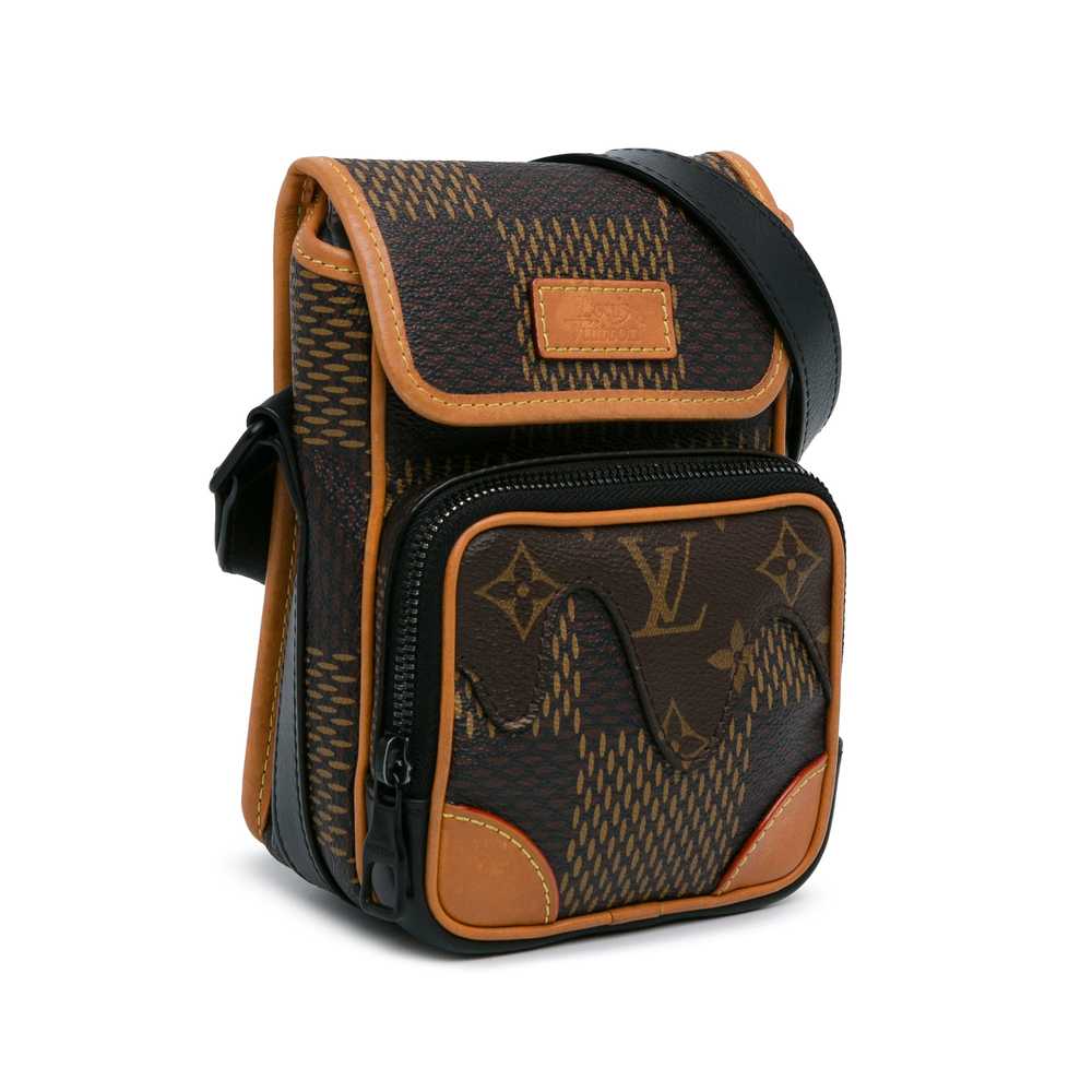 Brown Louis Vuitton Nigo Giant Damier Ebene Monog… - image 2