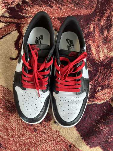 Jordan Brand × Nike Jordan 1 low black toe