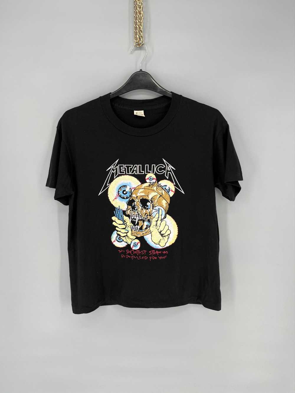 Band Tees × Metallica × Very Rare Vintage 80s Met… - image 1