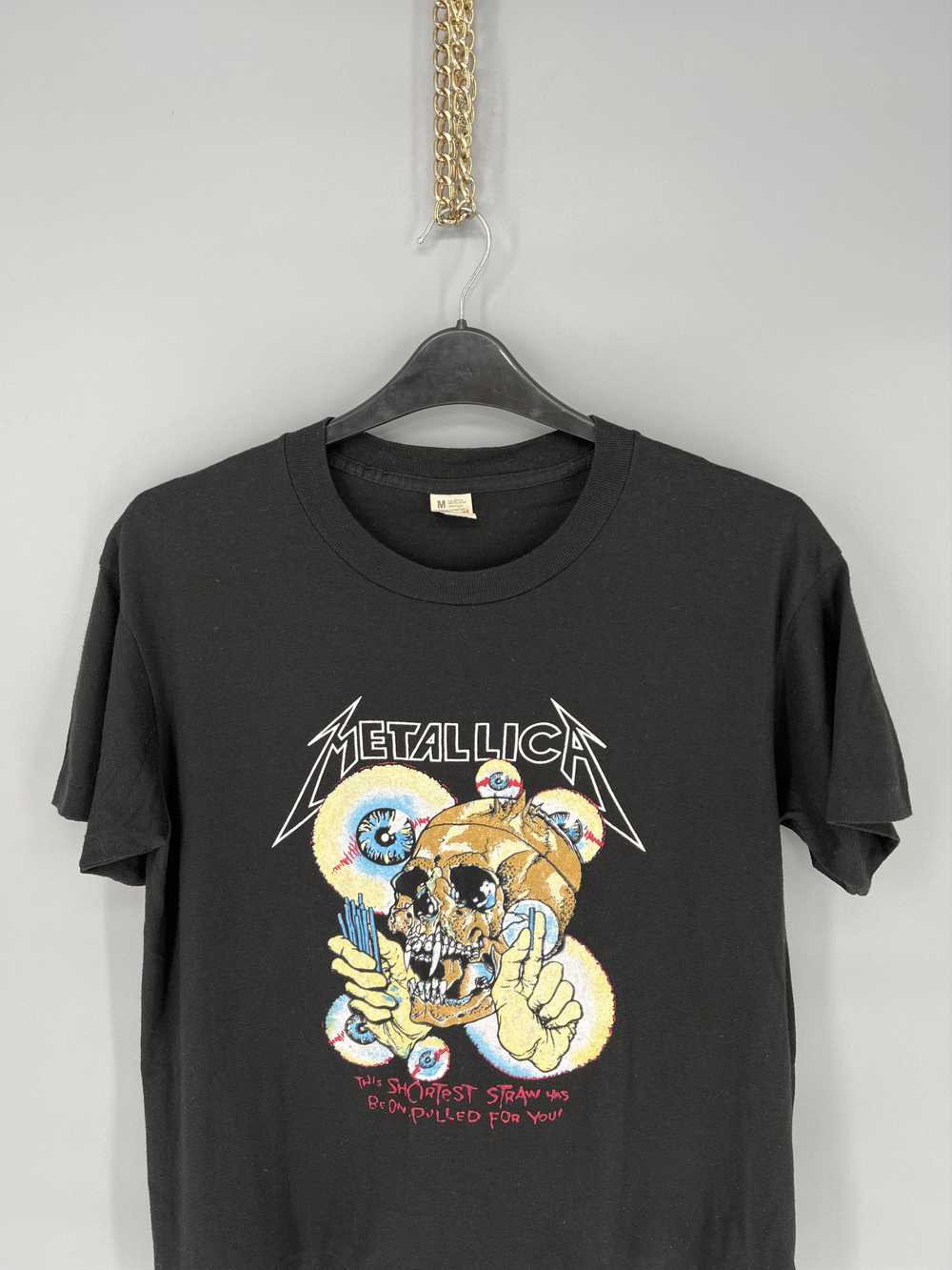 Band Tees × Metallica × Very Rare Vintage 80s Met… - image 4