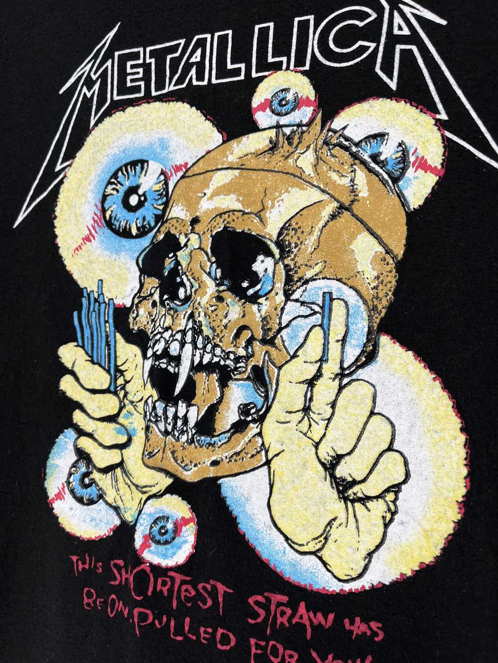 Band Tees × Metallica × Very Rare Vintage 80s Met… - image 7