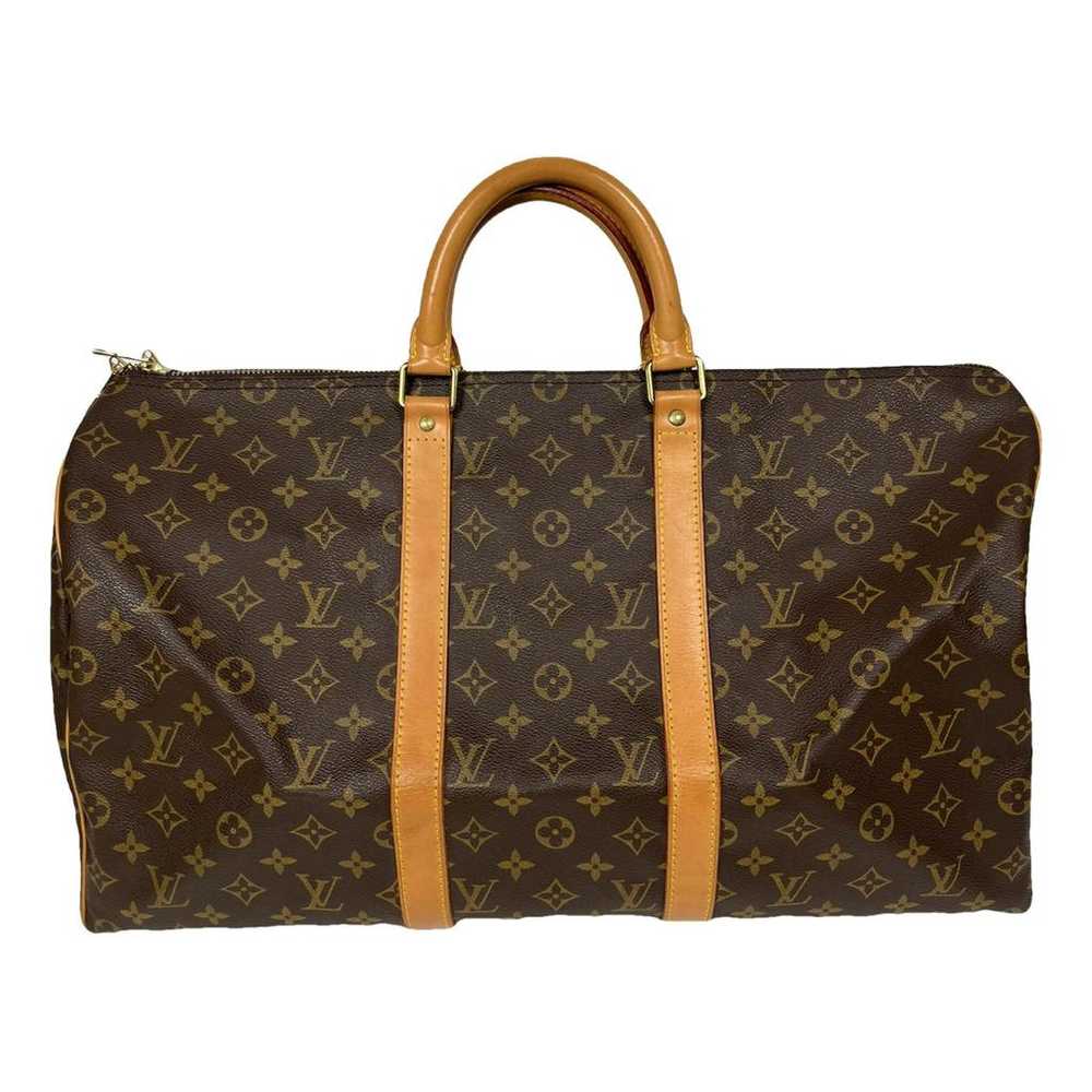 Louis Vuitton Keepall cloth travel bag - image 1