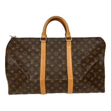 Louis Vuitton Keepall cloth travel bag - image 1