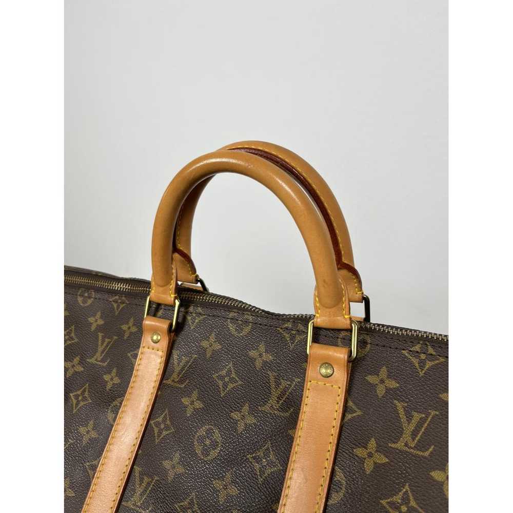 Louis Vuitton Keepall cloth travel bag - image 6