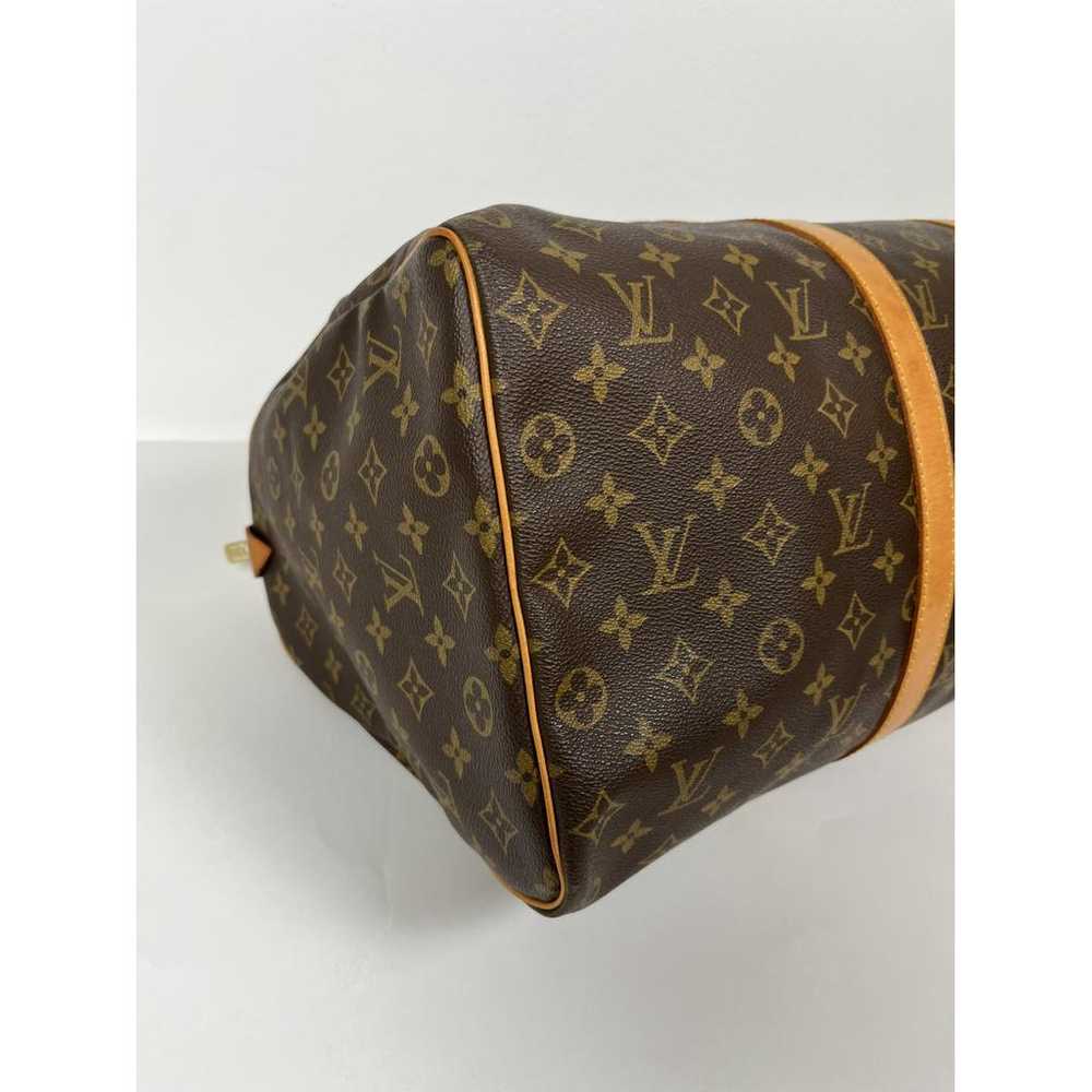 Louis Vuitton Keepall cloth travel bag - image 7