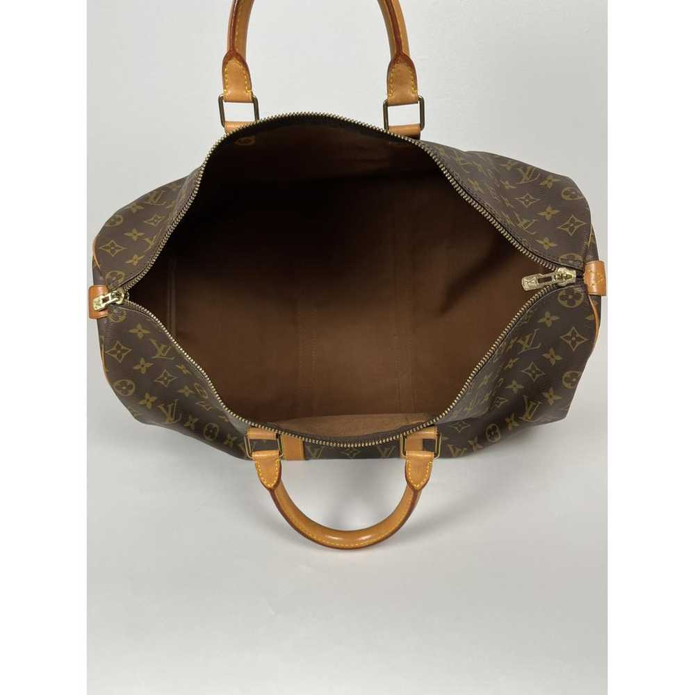 Louis Vuitton Keepall cloth travel bag - image 9