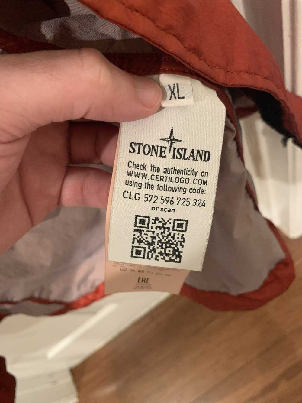 Stone Island Stone Island Red Membrana 3L TC Rain… - image 11