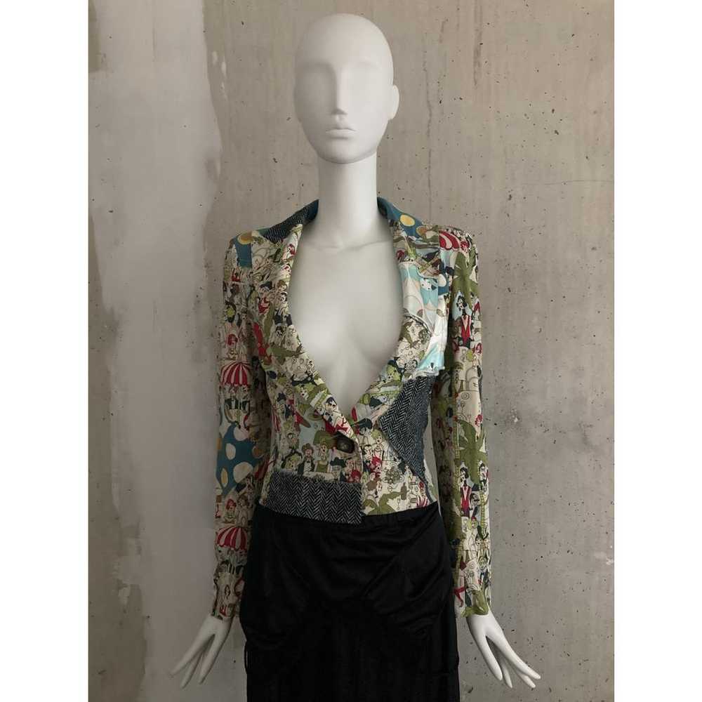 ジョンガリアーノ 10AWグレンチェックセットアップスーツ50 John Galliano（ジョン・ガリアーノ）ウィメンズ - FARFETCH