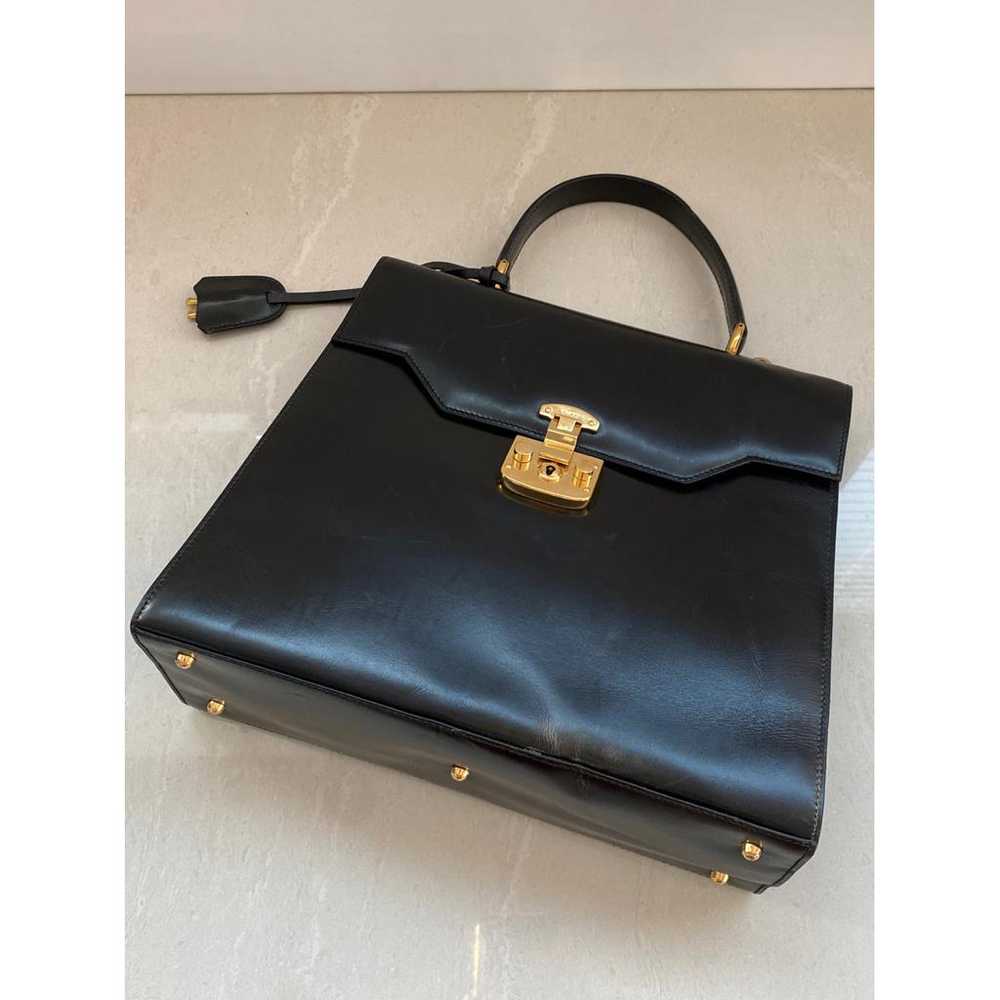 Gucci Lady Lock leather satchel - image 5