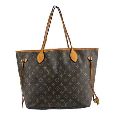 Louis Vuitton Neverfull leather tote