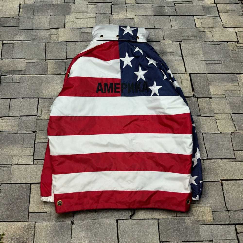 Vetements SS19 Vetements American Flag Parka - image 1