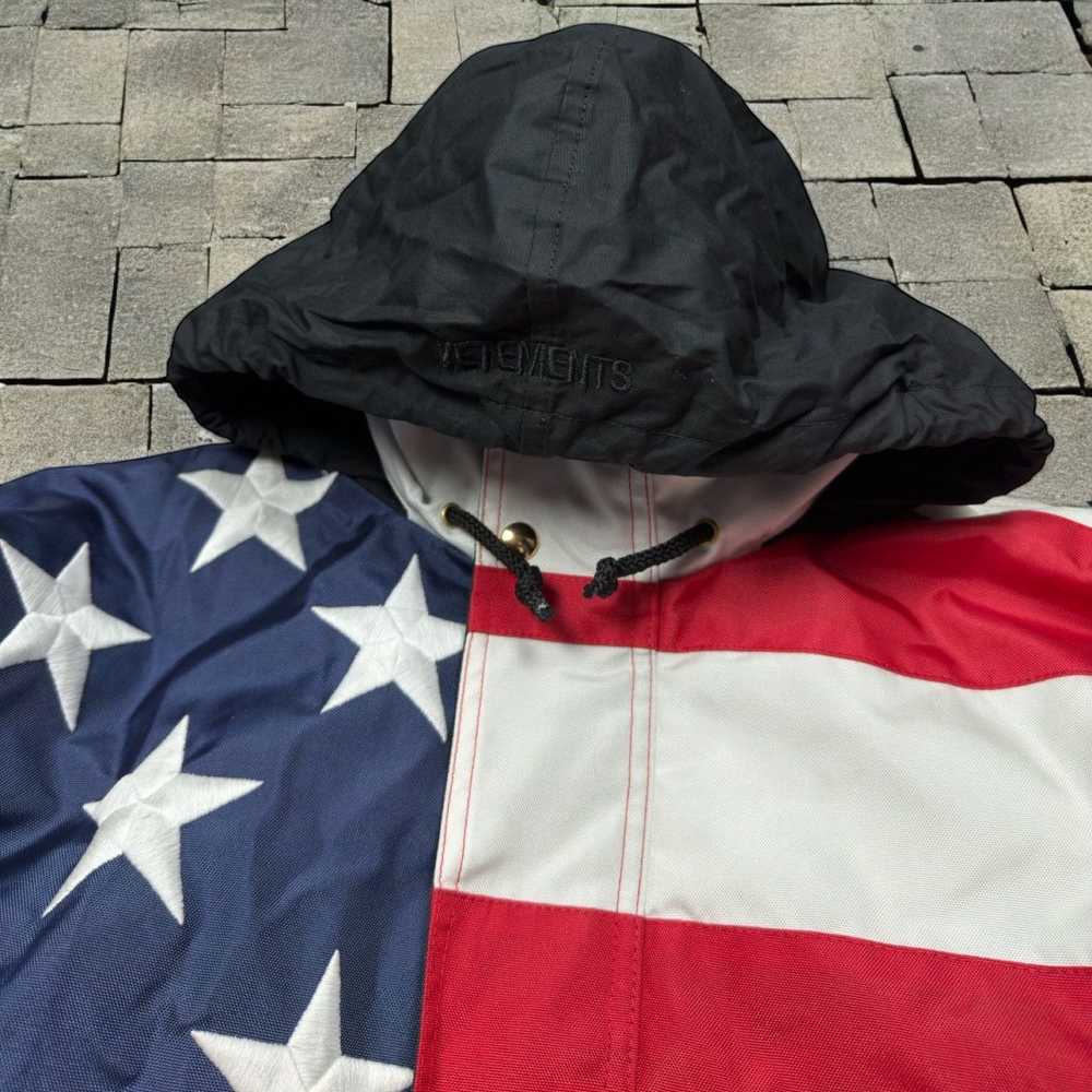 Vetements SS19 Vetements American Flag Parka - image 3