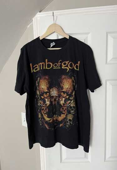 Band Tees × Vintage Vintage Y2K 'Lamb of God' grap