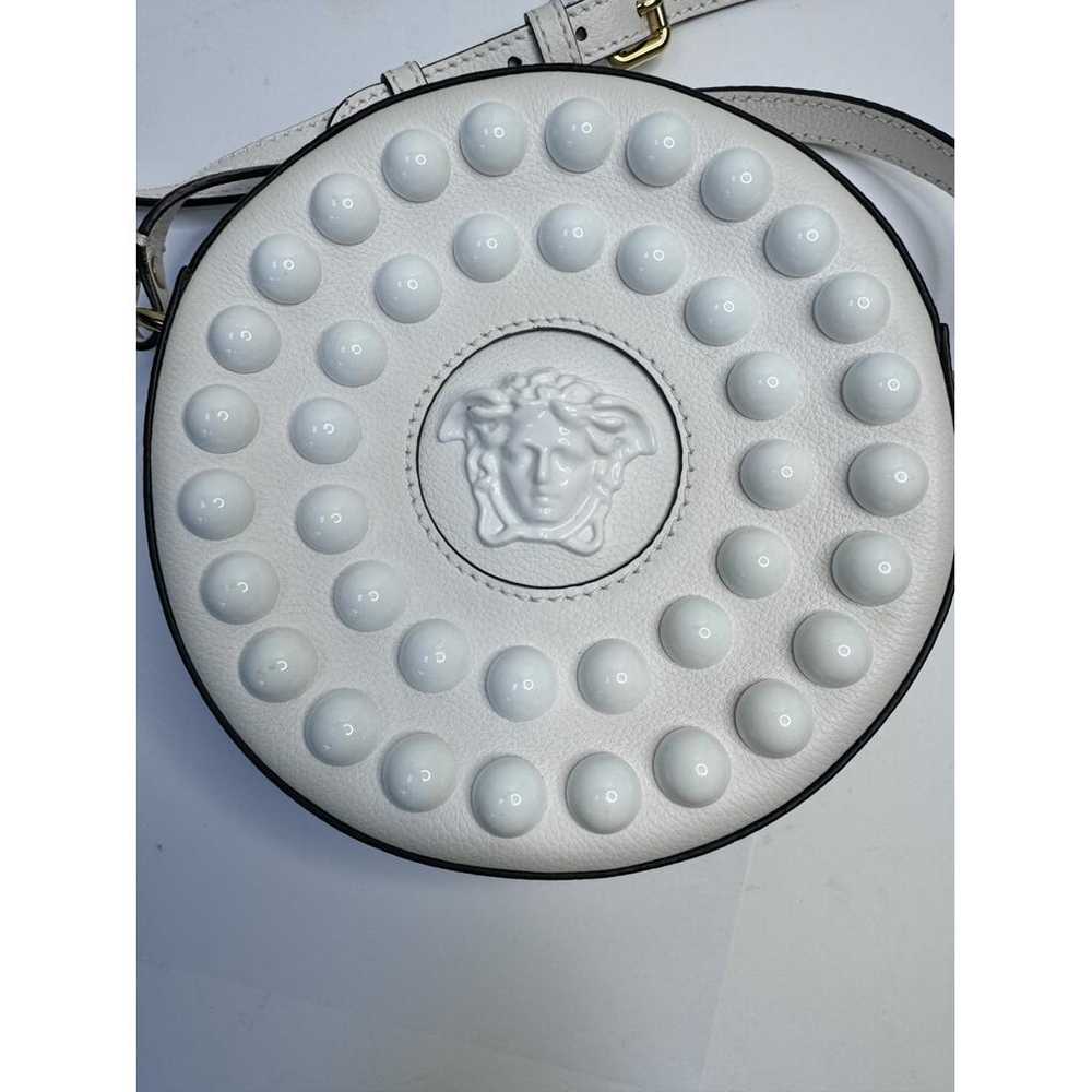 Versace La Medusa leather handbag - image 7