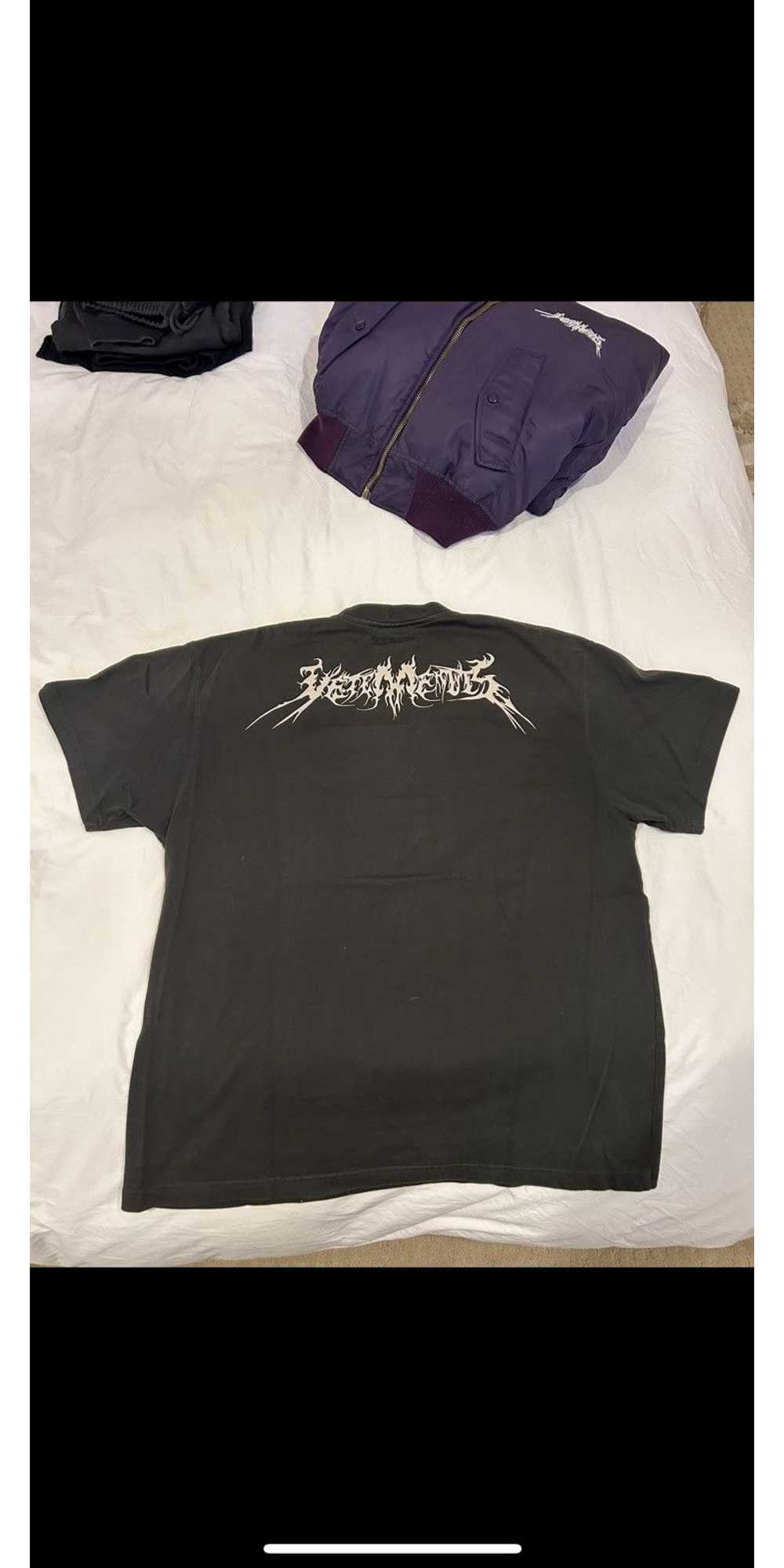 Vetements Vetements Darkness Euphoria Tee - image 2