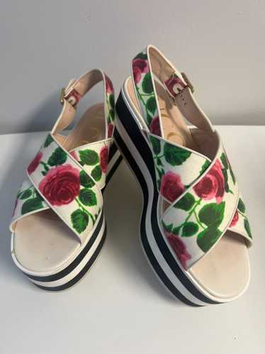 グッチ GUCCI シューズ ヒール ウェッジソール 37 Gucci wedges 37 - Gem
