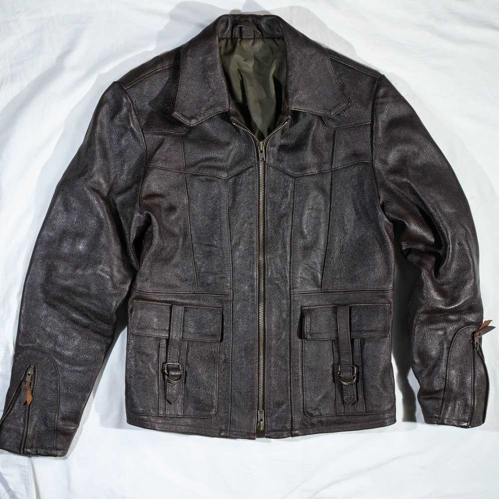 FiveStar leather East West Leather Jacket - image 1