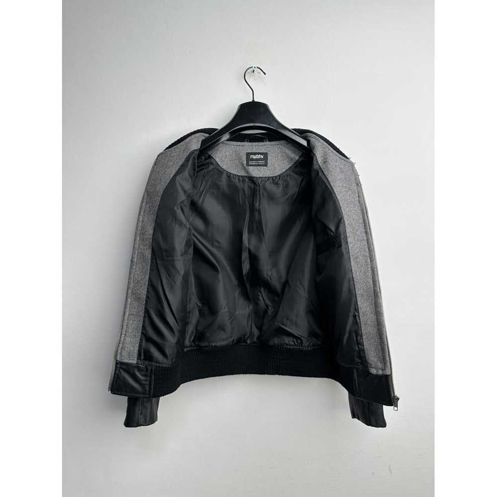 Misbhv Leather biker jacket