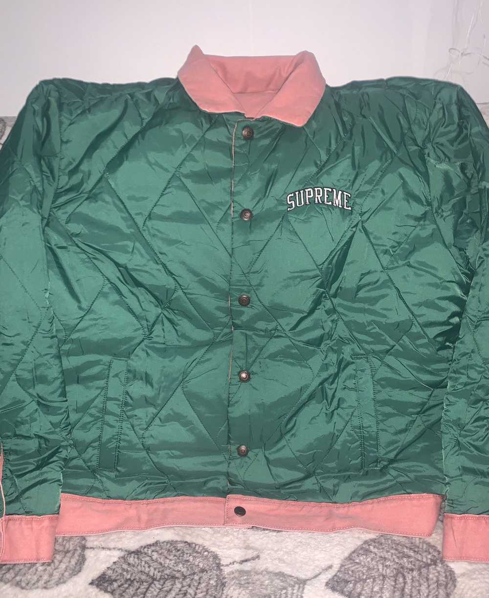 Supreme Supreme x Levis Quilted Reversible Jacket… - image 4