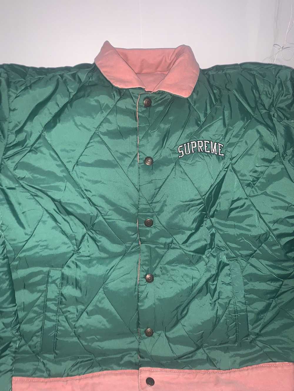 Supreme Supreme x Levis Quilted Reversible Jacket… - image 5