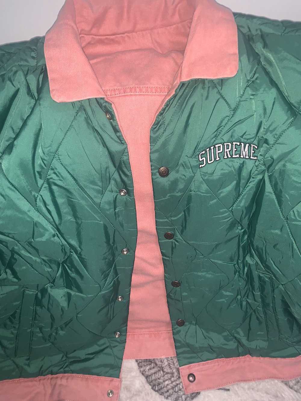 Supreme Supreme x Levis Quilted Reversible Jacket… - image 6