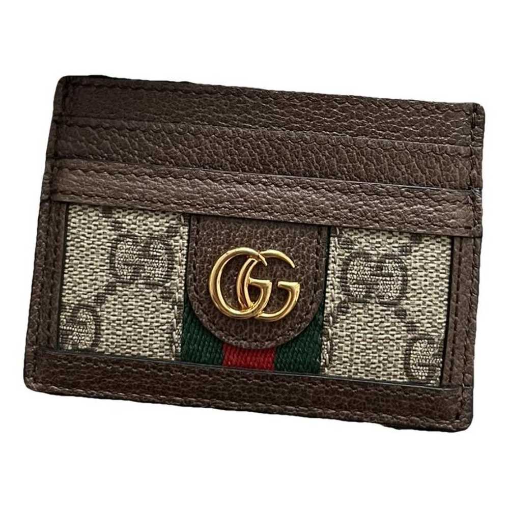 Gucci Ophidia leather card wallet - image 1