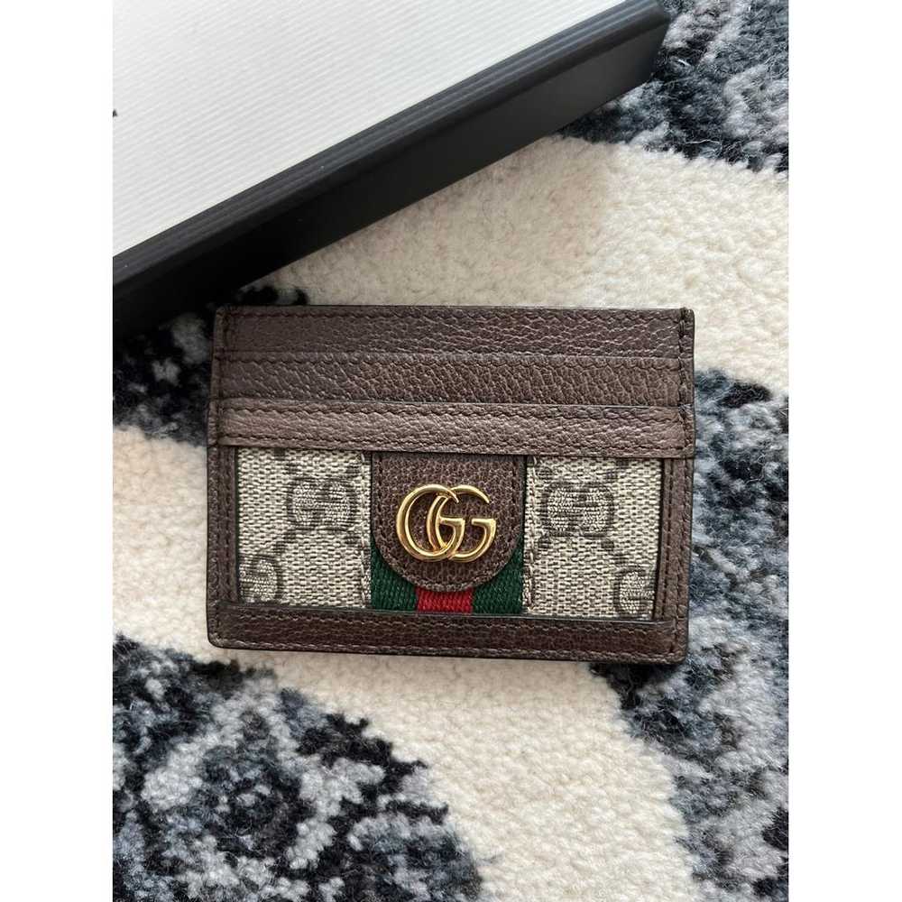 Gucci Ophidia leather card wallet - image 2