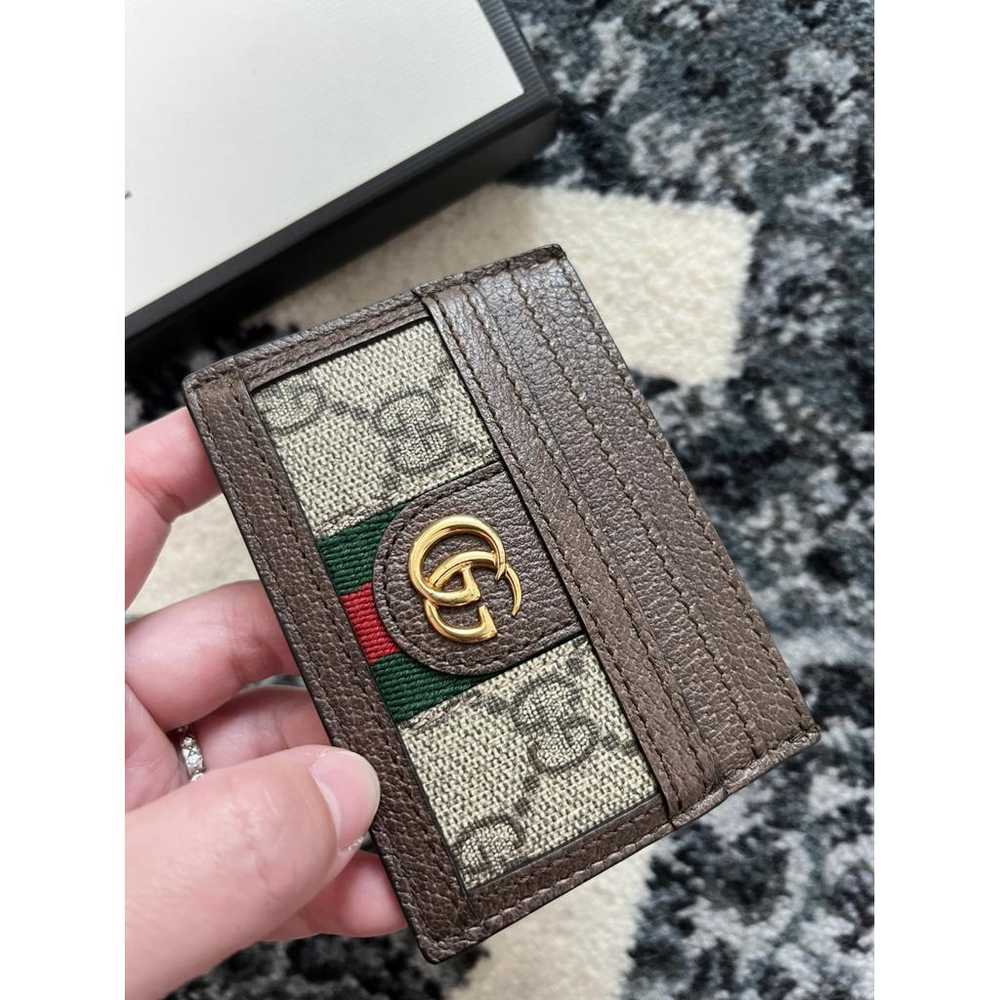 Gucci Ophidia leather card wallet - image 4