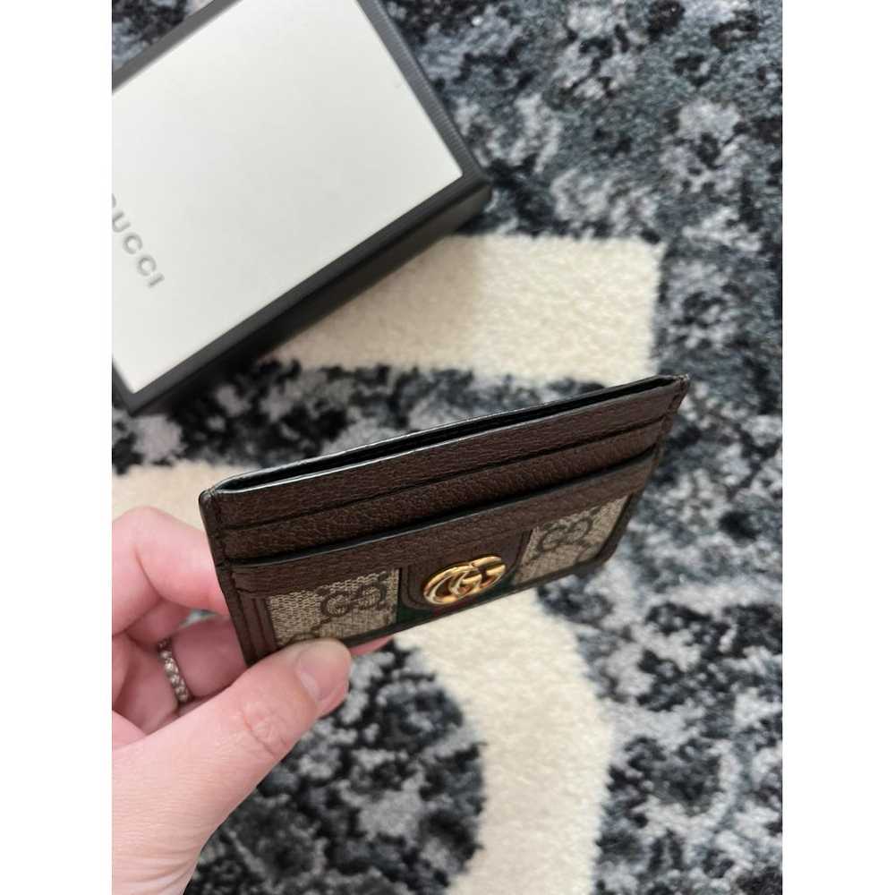 Gucci Ophidia leather card wallet - image 5