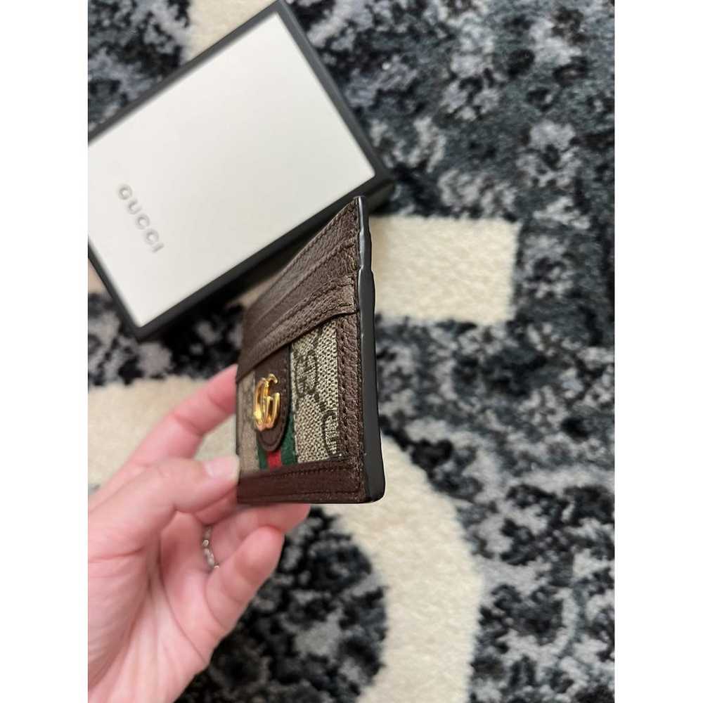 Gucci Ophidia leather card wallet - image 6