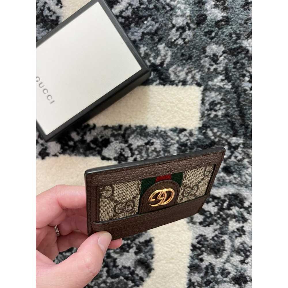 Gucci Ophidia leather card wallet - image 7