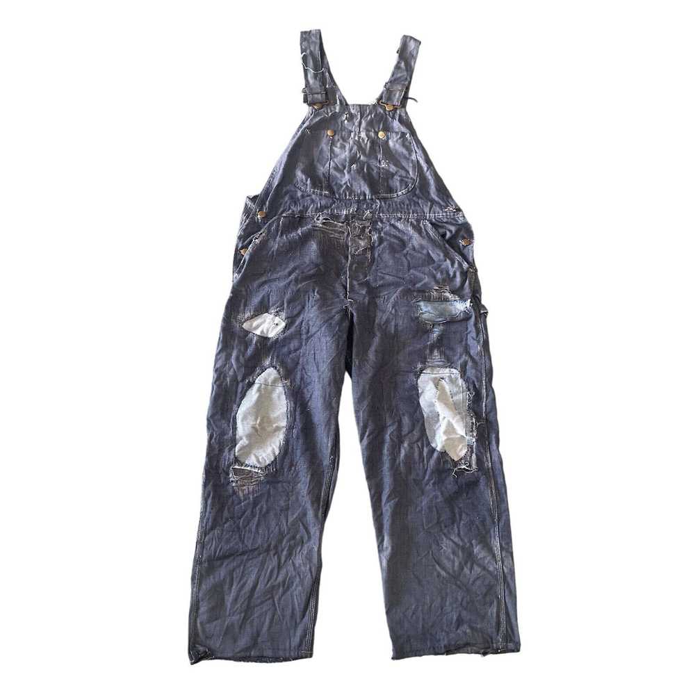 Lee × Vintage Vintage Lee Overalls Size 40x28 Cus… - image 1