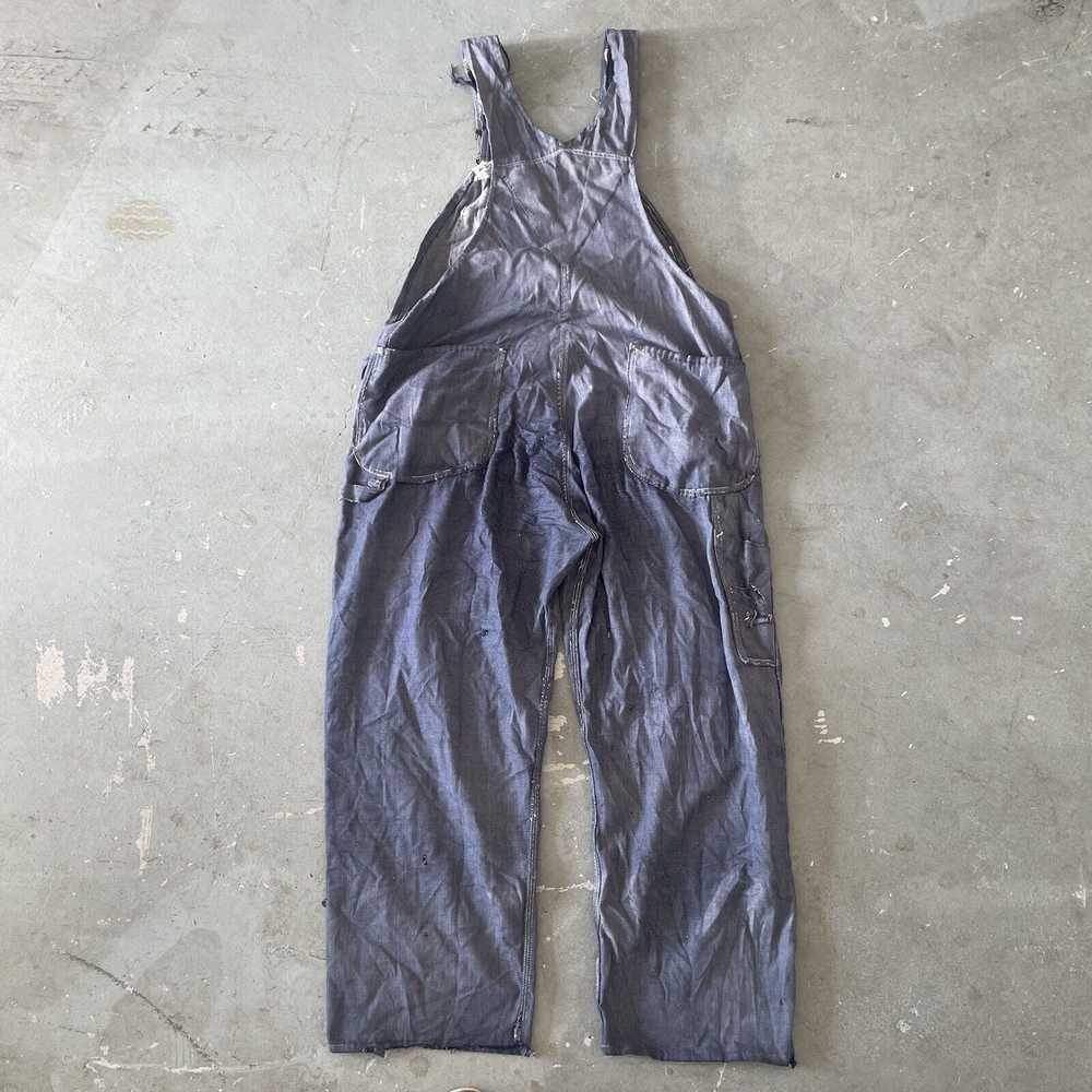 Lee × Vintage Vintage Lee Overalls Size 40x28 Cus… - image 2