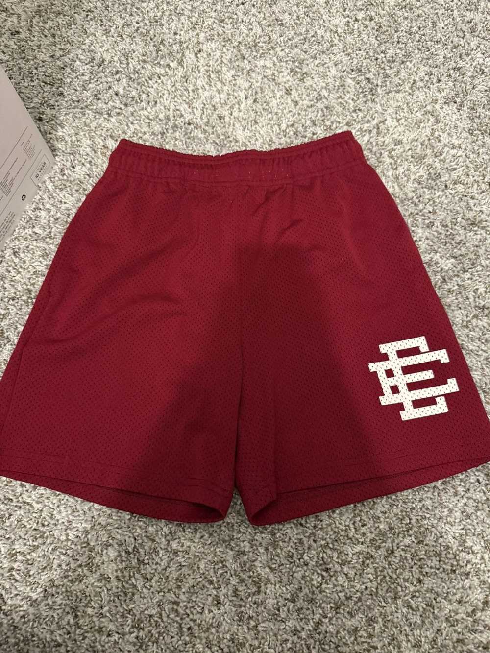 Eric Emanuel Eric Emanuel EE Basic Short Maroon/W… - image 1