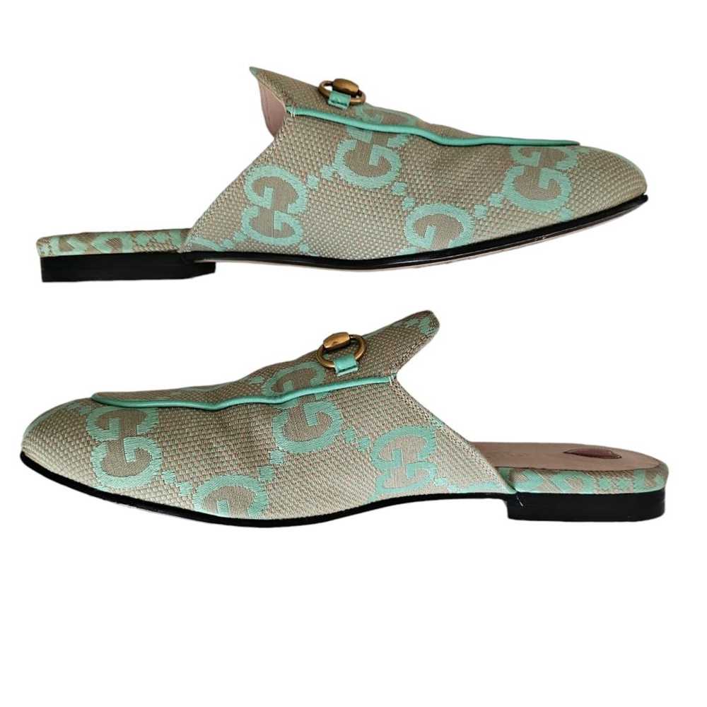 Gucci Princetown leather flats - image 4