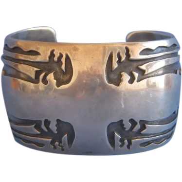 Navajo Sterling Silver Cuff   REDUCED $625 to $550